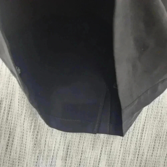 Ann Taylor Cap Sleeve Midi Dress 8 Black Ruffle Details work career - Picture 3 of 9